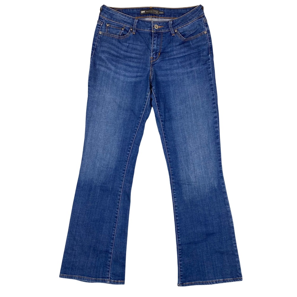 Levi's Bold Curve Classic Rise Bootcut Jeans Womens 6/28 Blue Medium Wash